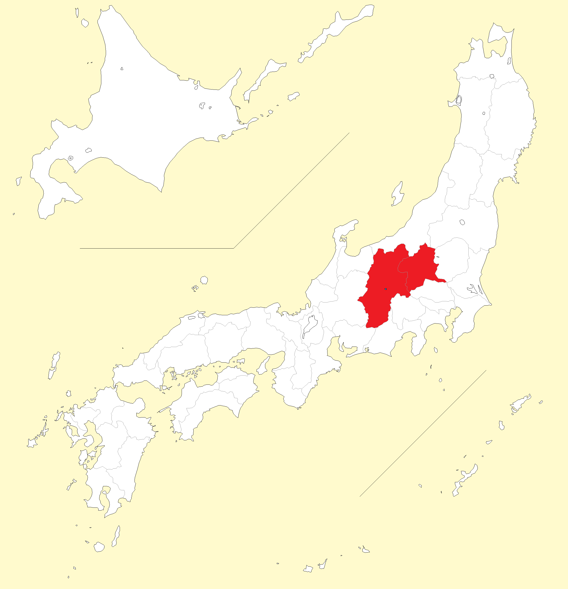 トホシハムシ分布